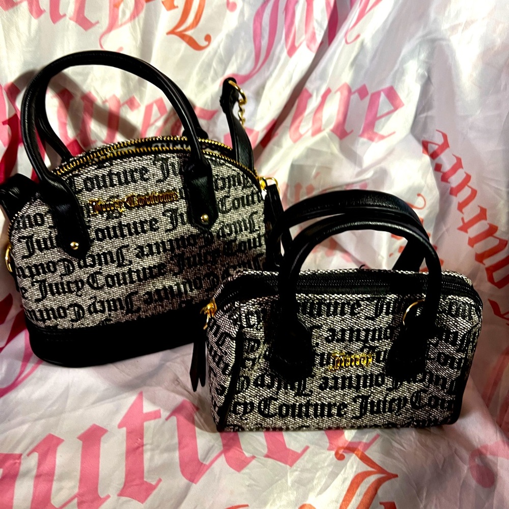 JUICY couture Mini Mommy & Me Black print